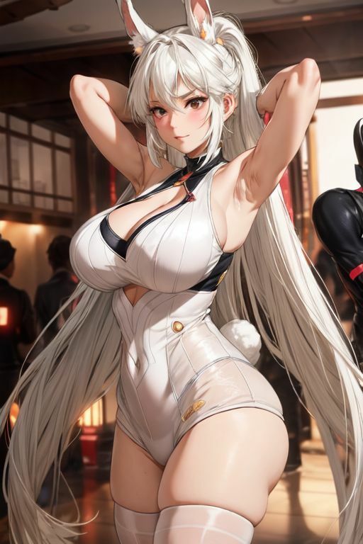 爆乳AI白髪戦士1_9