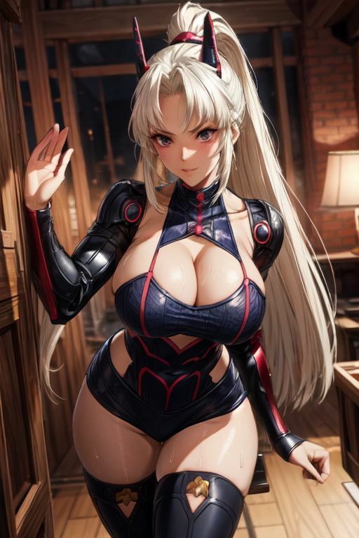 爆乳AI白髪戦士1_11