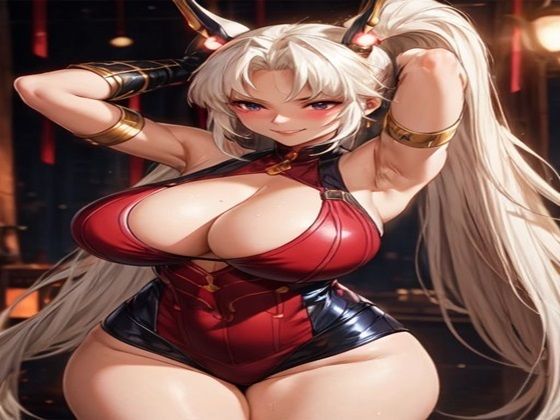 使用しているAIサービスの利用:有り【爆乳AI白髪戦士1】