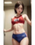 陸上女子の健康的肉体美を激写してみた！ AI生成ヌードグラビアCG集