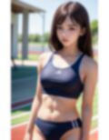 陸上女子の健康的肉体美を激写してみた！ AI生成ヌードグラビアCG集