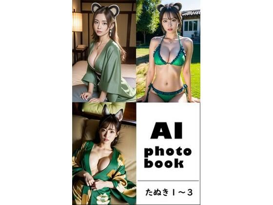 AI photobook たぬき1〜3_1