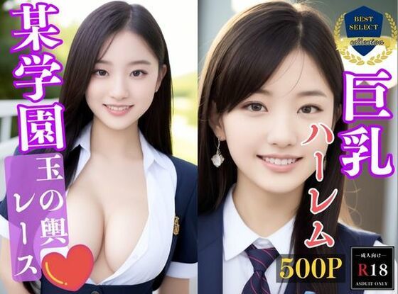 【大容量作品】とある有名学園で夢の制服女子ハーレム〜玉の輿レーススタート_1