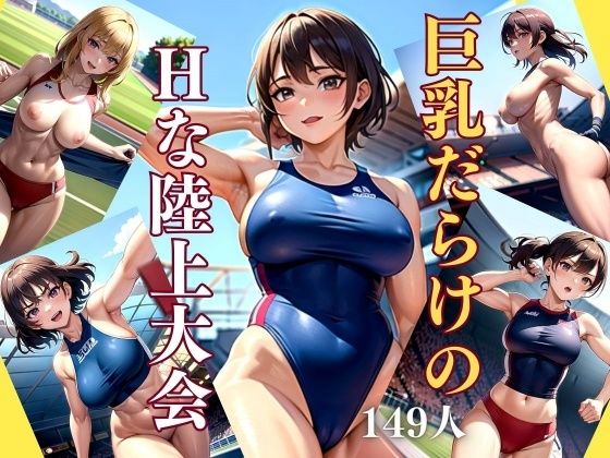 巨乳だらけのHな陸上大会_1