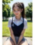 公園露出少女