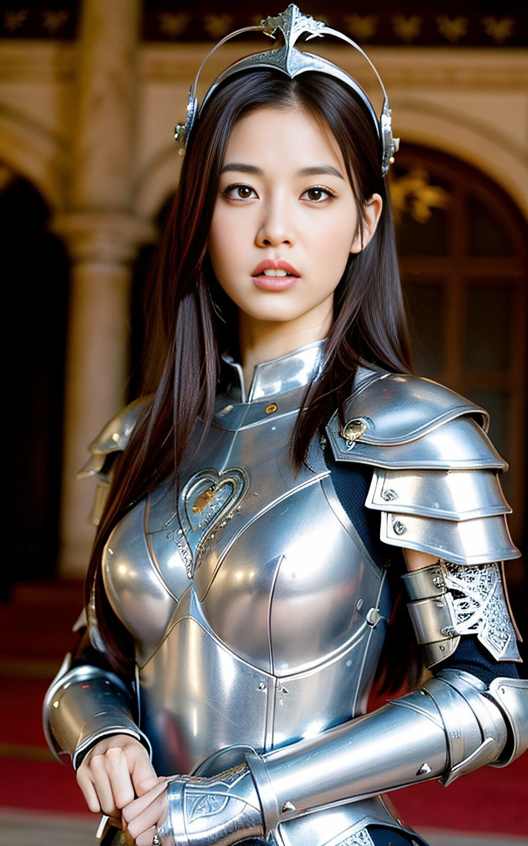 サンプル画像1:AI photobook 甲冑1〜4(AI_GravureArt) [d_328764]