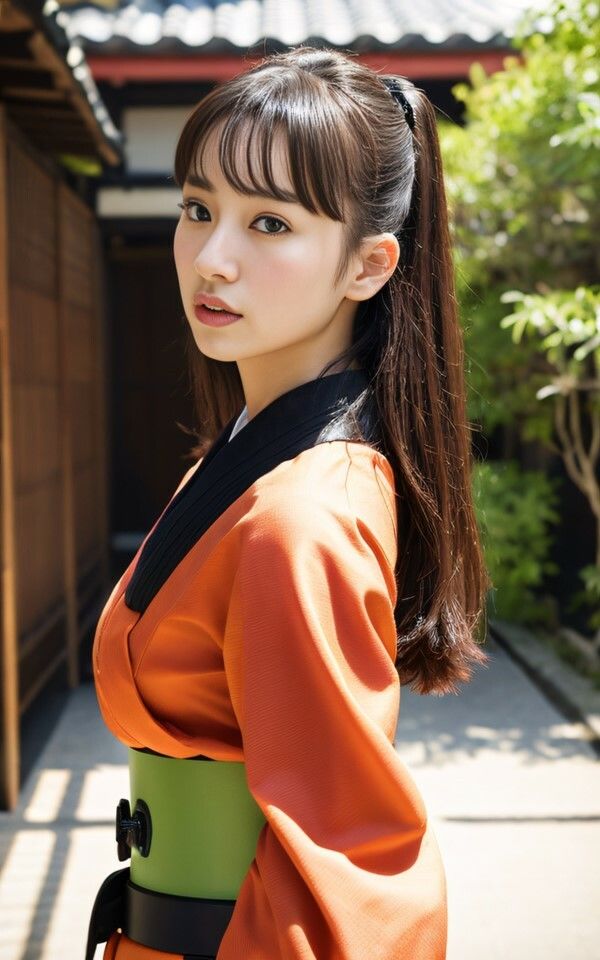 サンプル画像1:AI photobook 時代劇(AI_GravureArt) [d_328791]