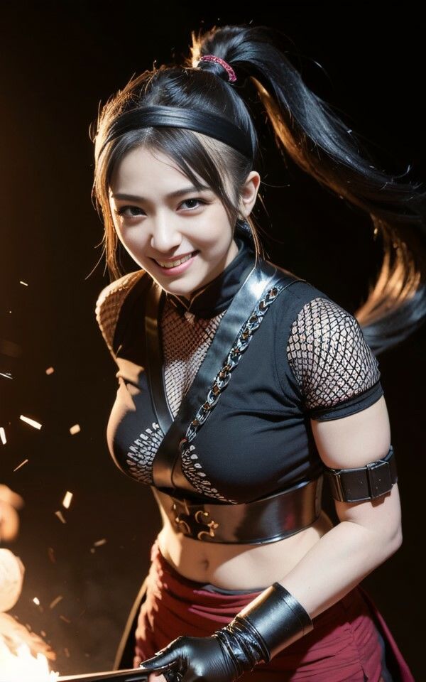 サンプル画像1:AI photobook 忍者2(AI_GravureArt) [d_329076]