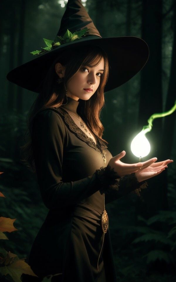 サンプル画像1:AI photobook 魔女(AI_GravureArt) [d_329086]