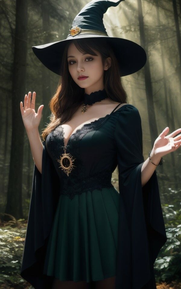 サンプル画像3:AI photobook 魔女(AI_GravureArt) [d_329086]