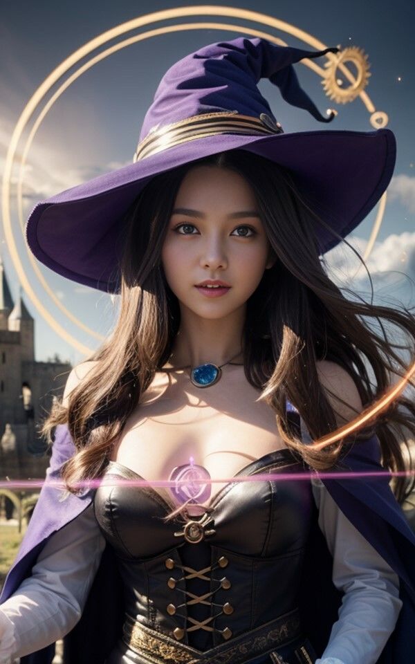 サンプル画像1:AI photobook 魔女2(AI_GravureArt) [d_329092]