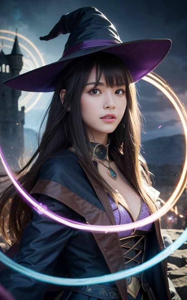 サンプル画像2:AI photobook 魔女2(AI_GravureArt) [d_329092]