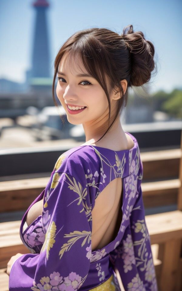 サンプル画像4:AI photobook 浴衣5(AI_GravureArt) [d_329103]