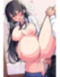 爆乳JKのボテ腹ビッチと中出しのハート目NTR記録・419枚