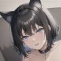 巨乳な猫耳少女のカラダ