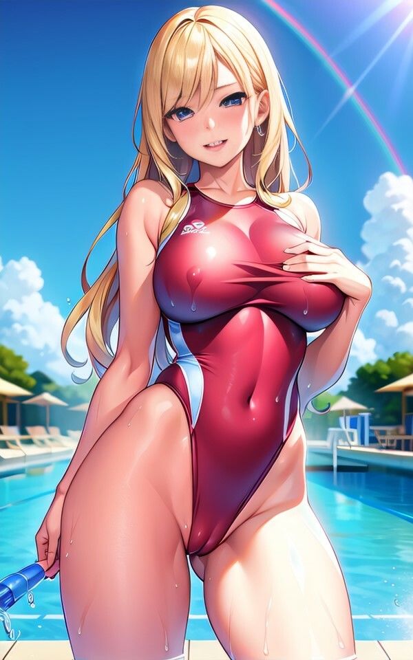 サンプル画像2:AI Artworks 水着4(AI_GravureArt) [d_329682]