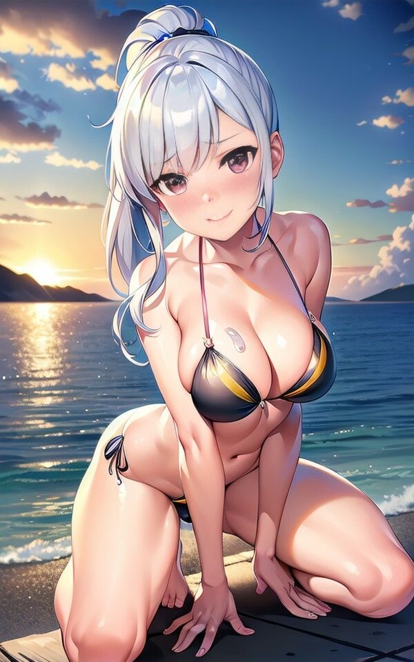 サンプル画像1:AI Artworks 水着5(AI_GravureArt) [d_329739]