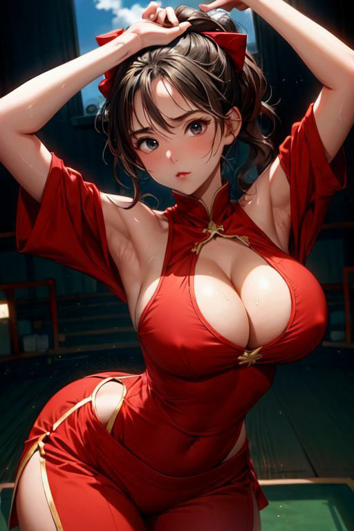 爆乳AIどすけべチャイナドレス1 画像3