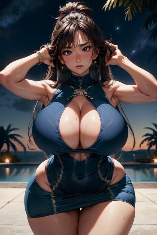 爆乳AIどすけべカットドレス1 画像10