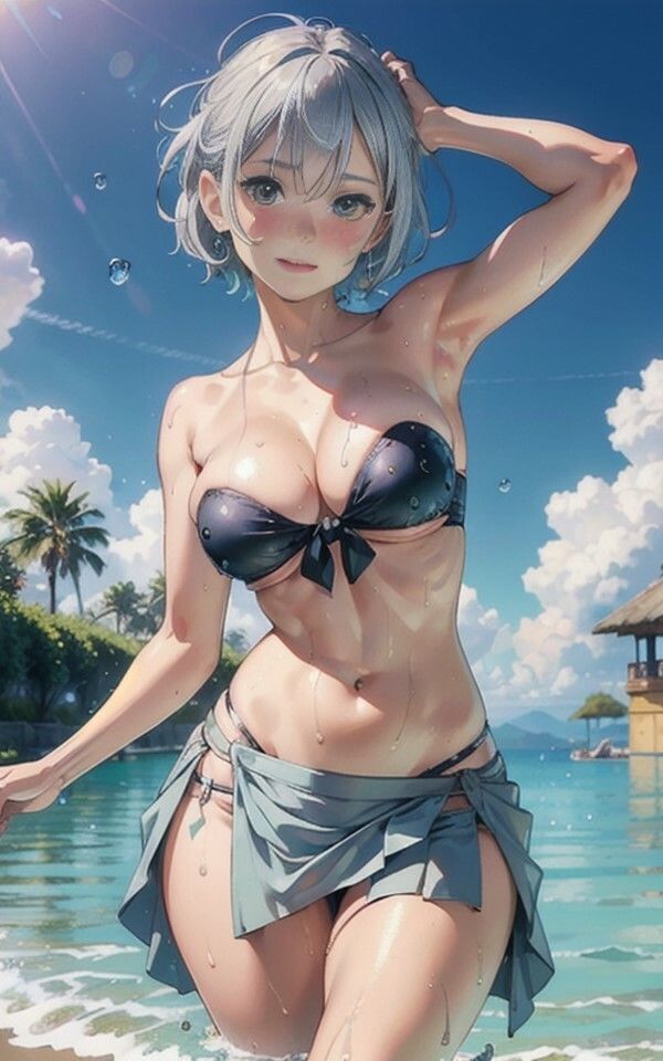 サンプル画像4:AI Artworks水着6(AI_GravureArt) [d_330205]