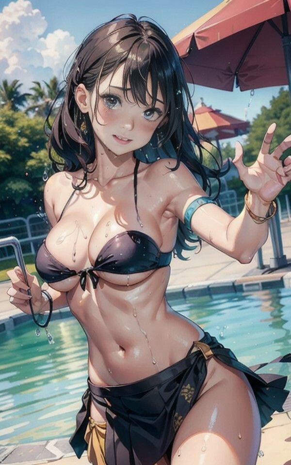 サンプル画像6:AI Artworks水着6(AI_GravureArt) [d_330205]