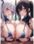 巨乳チアガールとハーレムエッチ
