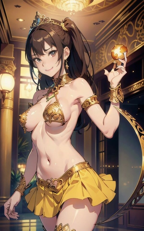 サンプル画像1:AI Artworks お姫様(AI_GravureArt) [d_331010]