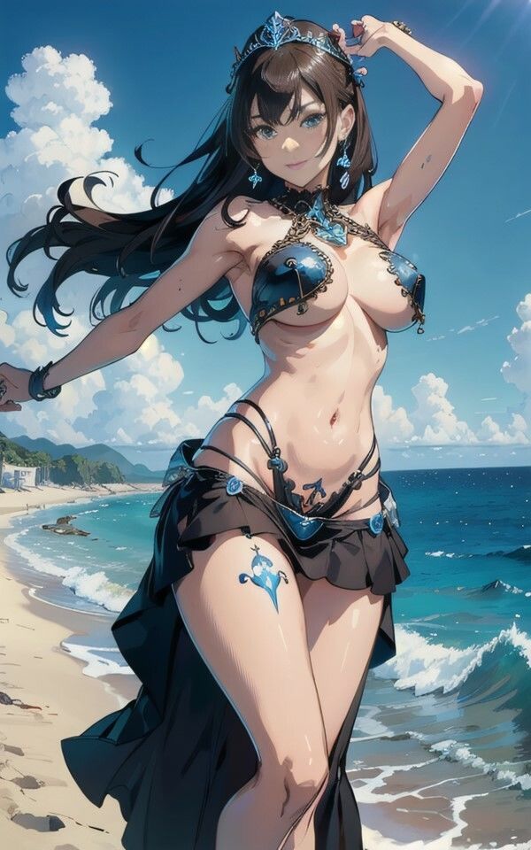 サンプル画像4:AI Artworks お姫様(AI_GravureArt) [d_331010]