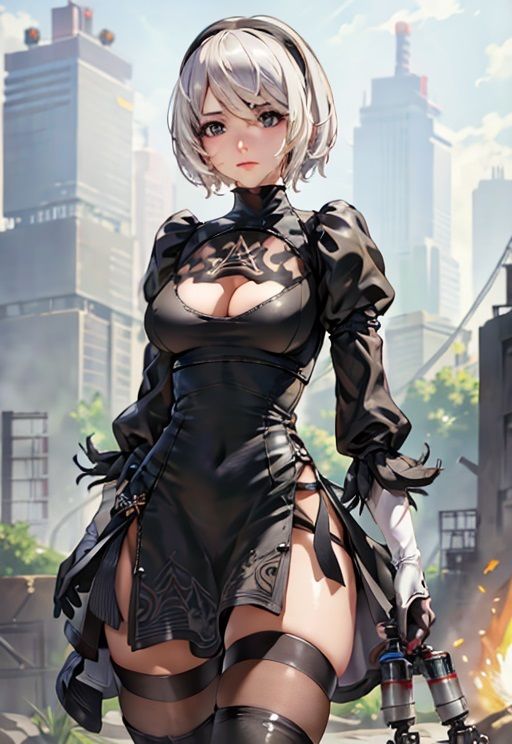 THE機械姦 ニーア ヨルハ2B 画像3