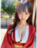 【AIグラビア写真集】ギャル×巫女100選 ＃87 画像3