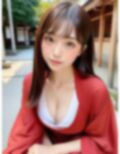 【AIグラビア写真集】ギャル×巫女100選 ＃87 画像7