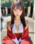 【AIグラビア写真集】ギャル×巫女100選 ＃87 画像8