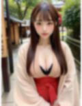 【AIグラビア写真集】ギャル×巫女100選 ＃87 画像9