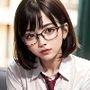 真面目な委員長がご乱心 欲求不満な巨乳メガネっ娘 初めての不純〇性交〇