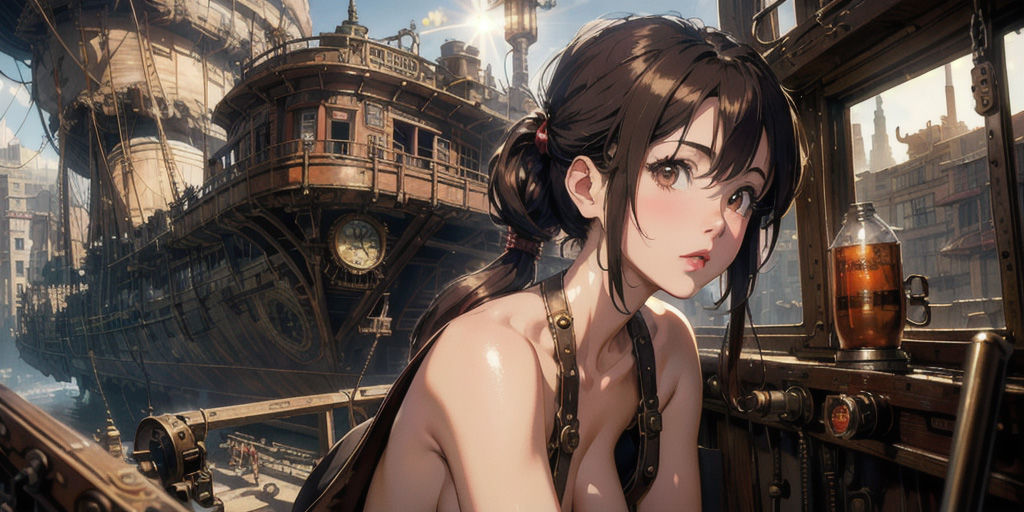 Steampunk-ai-nude 画像5