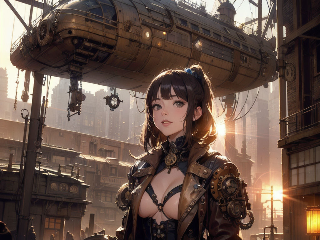 Steampunk-ai-nude 画像7