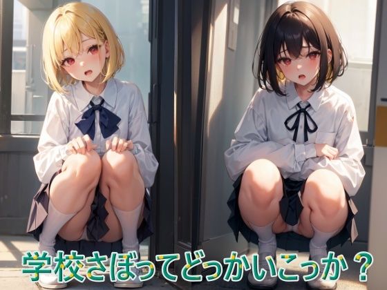 平日のAM10:00美少女に誘われたらあなたはどうしますか【学校さぼってどっかいこっか？】