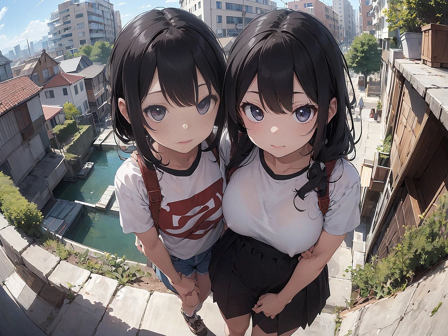 サンプル画像4:女の子が訪れる家(やすの岬) [d_333322]