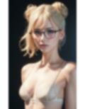 AI美女写真集Vol.97:パーフェクトXメガネ女子（全139ページ） 画像2