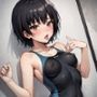部活後スク水で淫乱エッチ 七咲逢