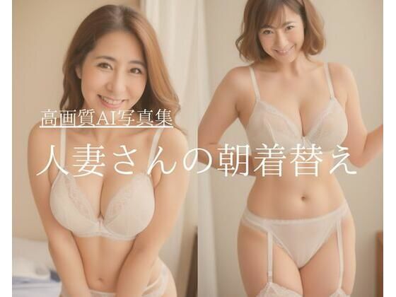 人妻さんの朝着替え_1