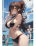 【微エロ】ドキドキ！ビキニで真夏のビーチバレー大会！