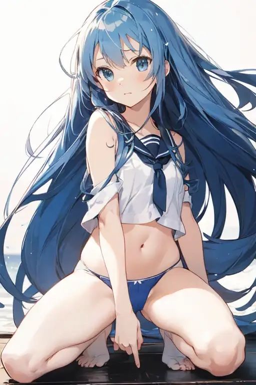 虹かけ誌 艦隊〇れくしょん イラスト集9 五月雨 イヤンなグラビアを、お見せします！ 画像4