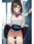 エロJKがスカートをたくしあげてノーパンおまんこ見せて教師の僕を誘惑してくる