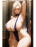 爆乳AI紐水着1 画像8