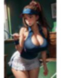 爆乳AIテニスウェア1 画像4