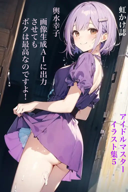 虹かけ誌 アイドルマスター イラスト集5 輿水幸子 画像生成AIに出力させても、ボクは最高なのですよ！ 画像1