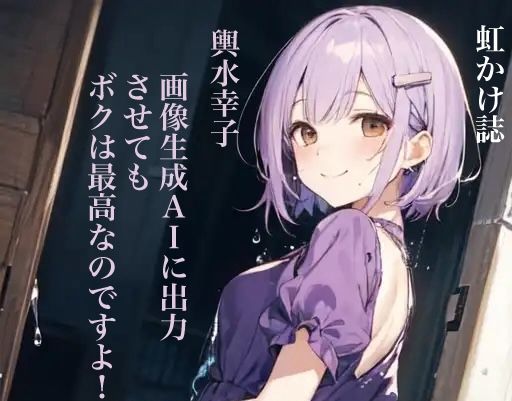 虹かけ誌 アイドルマスター イラスト集5 輿水幸子 画像生成AIに出力させても、ボクは最高なのですよ！