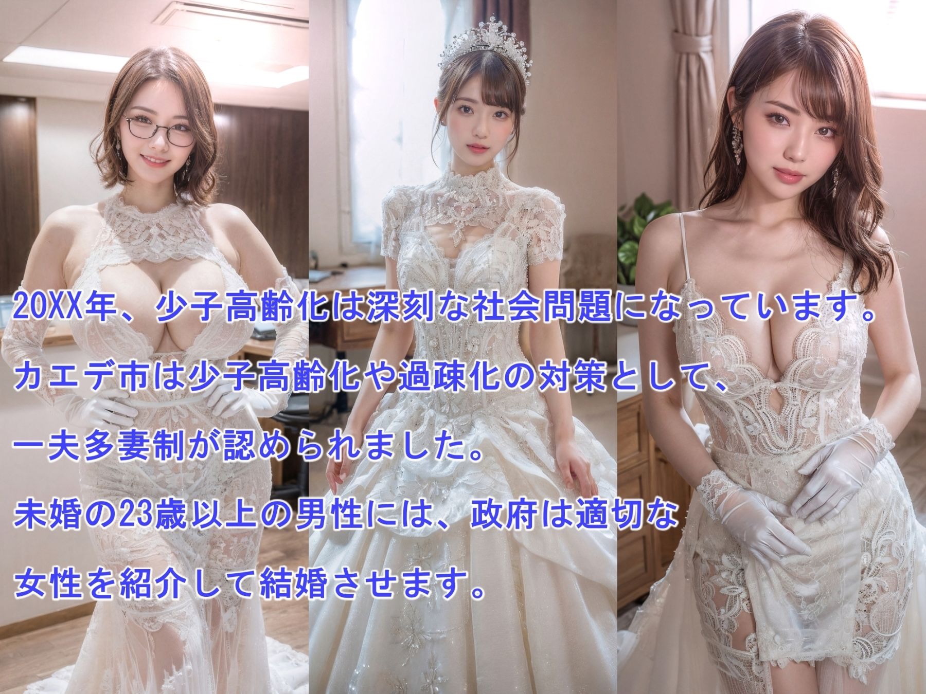 ハーレム婚●一夫多妻の生活●社内婚活【4K超画質】_2