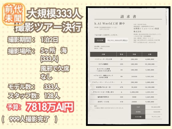 「人類史上初！前代未聞の333人！大学1年新入生18歳と19歳！第3弾「クラスで1番の女の子の裸だけが拝める」Xデー到来！！」5